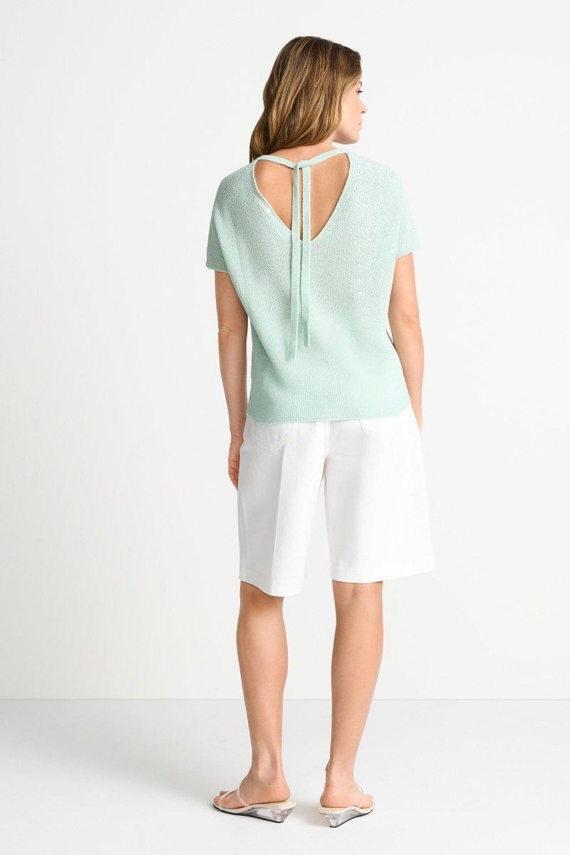 Stricktop mit V-Ausschnitt-Rich & Royal