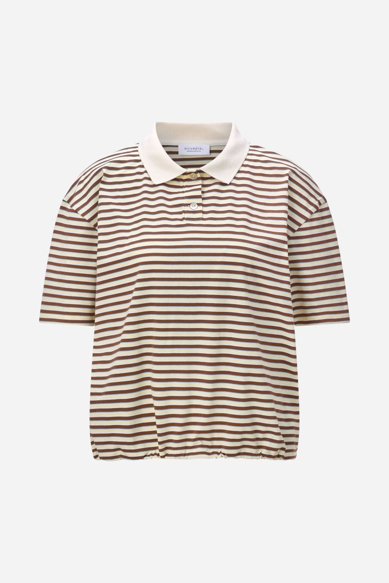 Gestreiftes Poloshirt-Rich & Royal