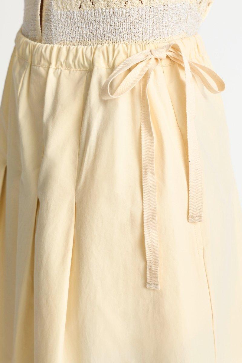 Faltenrock mit Bindegürtel-Rich & Royal