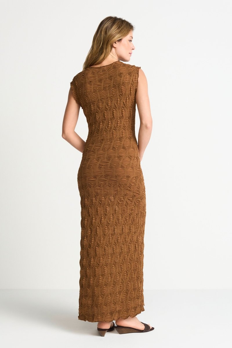 Gesmoktes Maxikleid-Rich & Royal