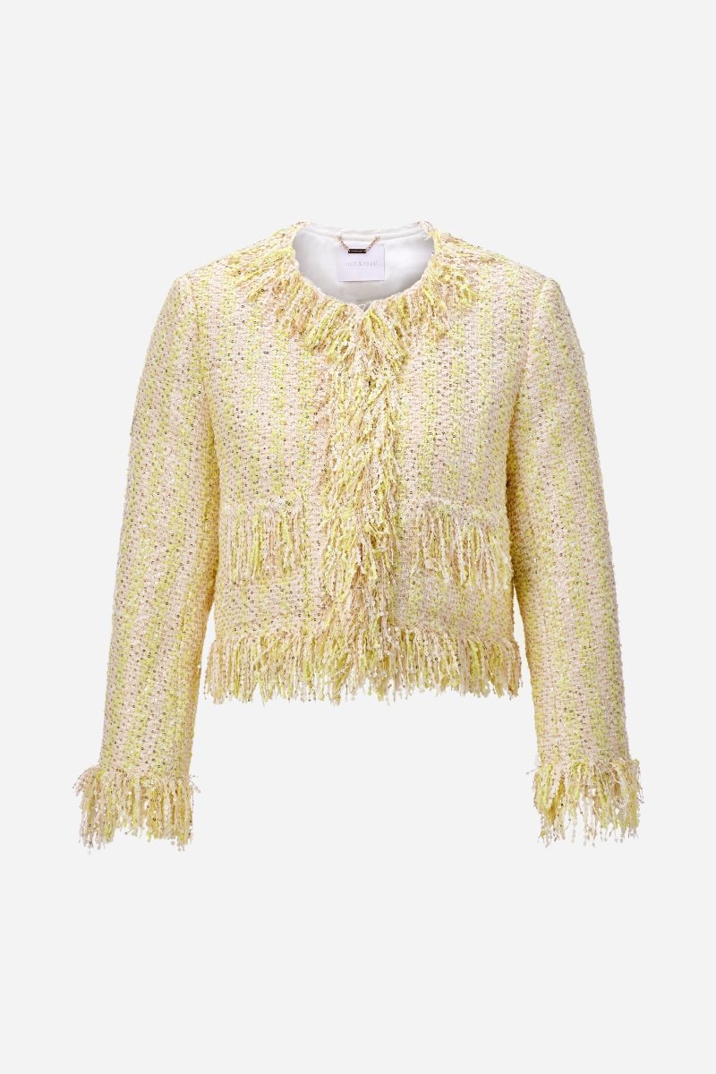 Short Bouclé Jacket – Look-Rich & Royal