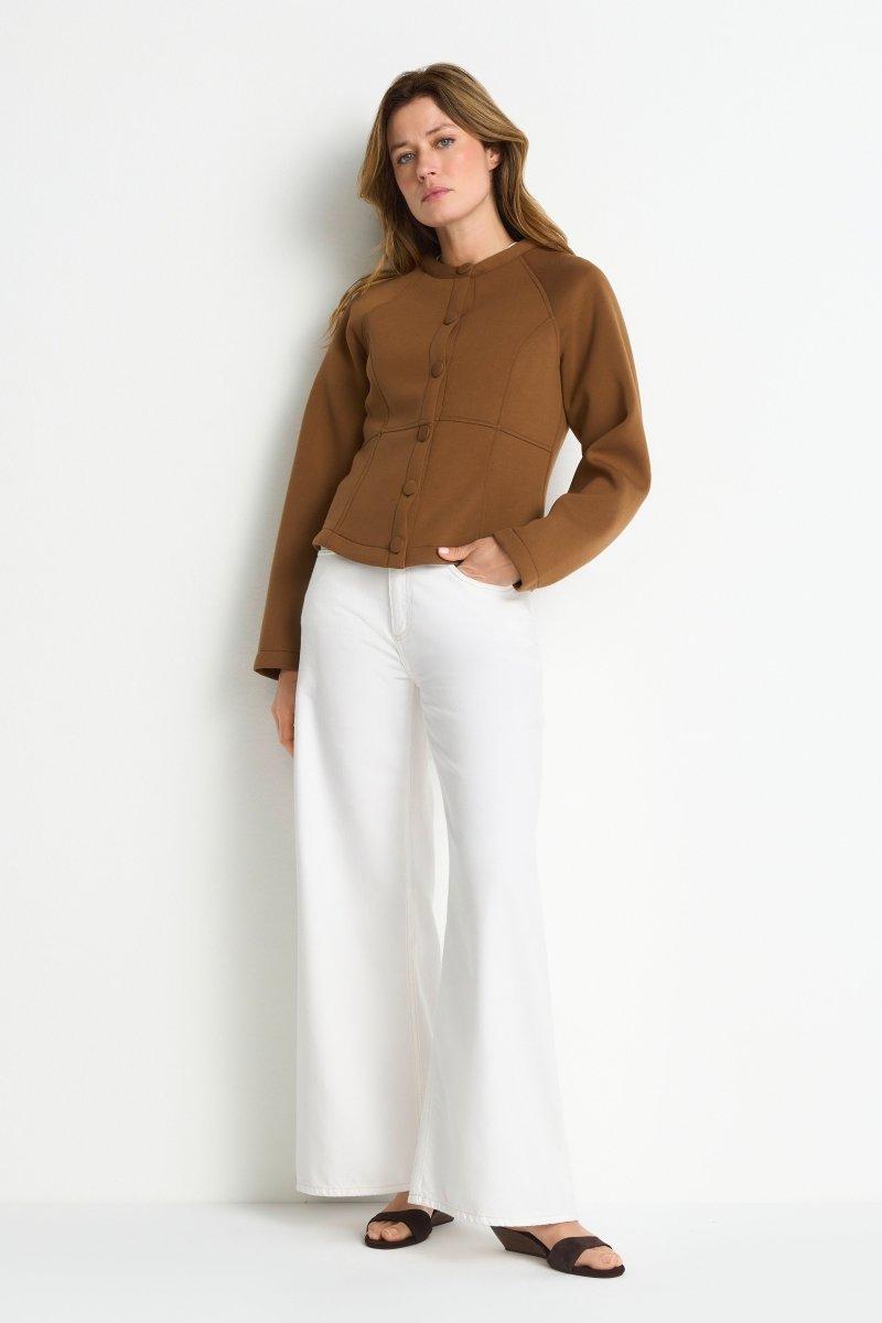 Jacke mit Teilungsnähten-Rich & Royal