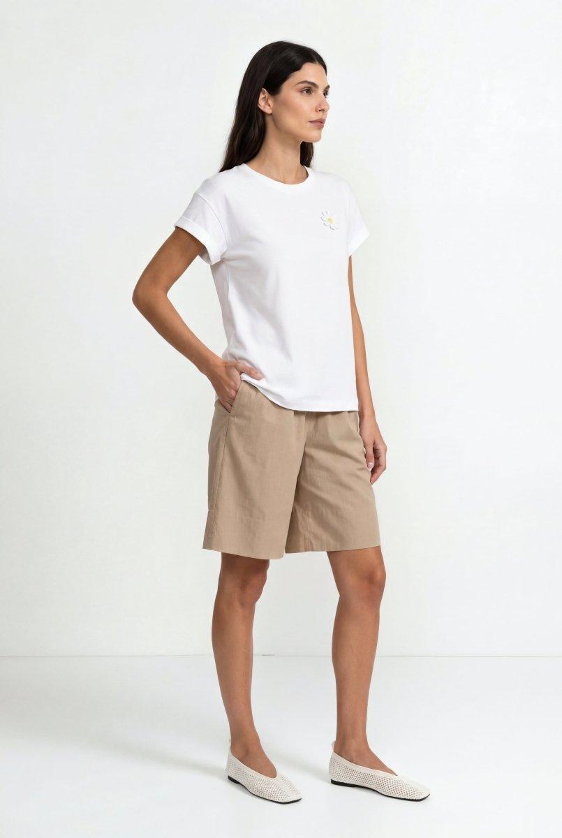 Bermudashorts mit Gummibund-Rich & Royal