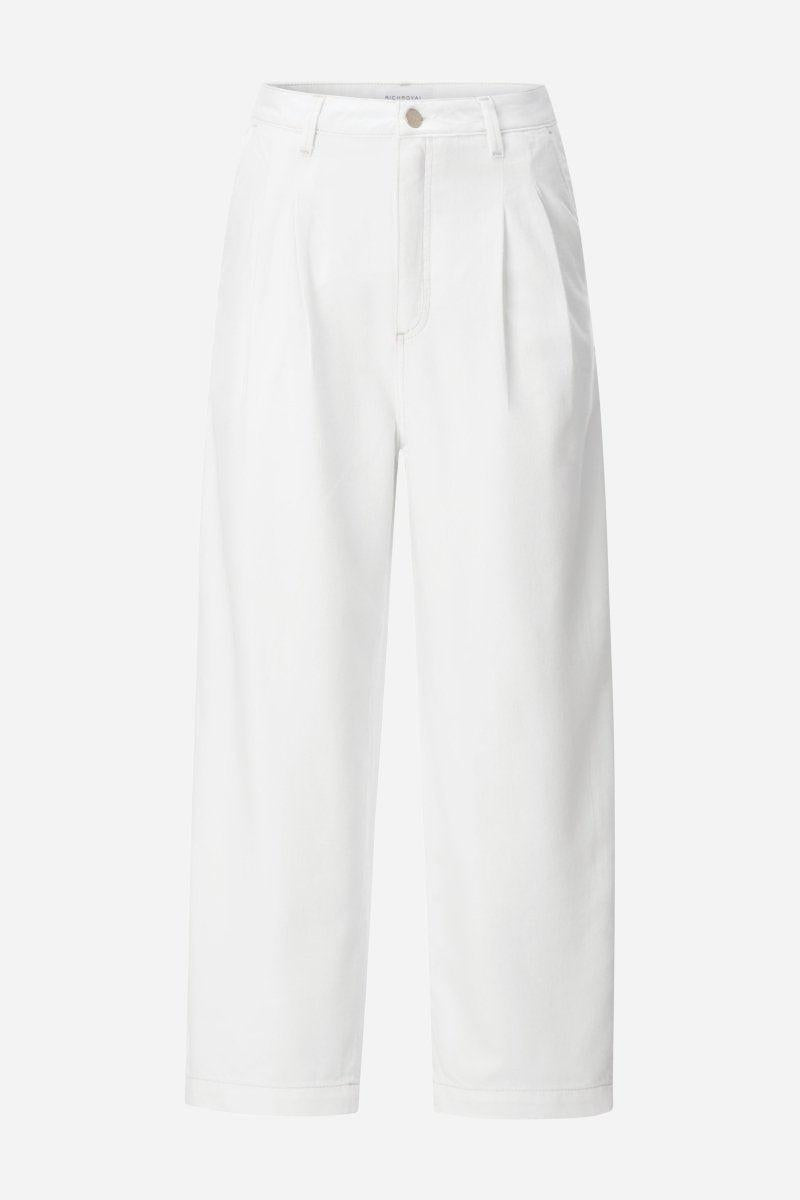 Weiße High-Waist-Jeans-Rich & Royal