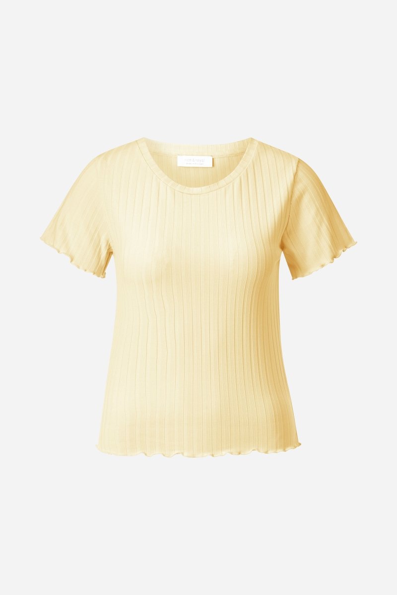 Figurbetontes Rippshirt-Rich & Royal