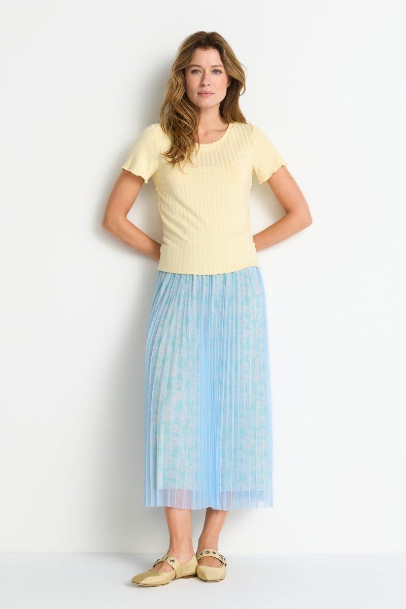 Figurbetontes Rippshirt-Rich & Royal