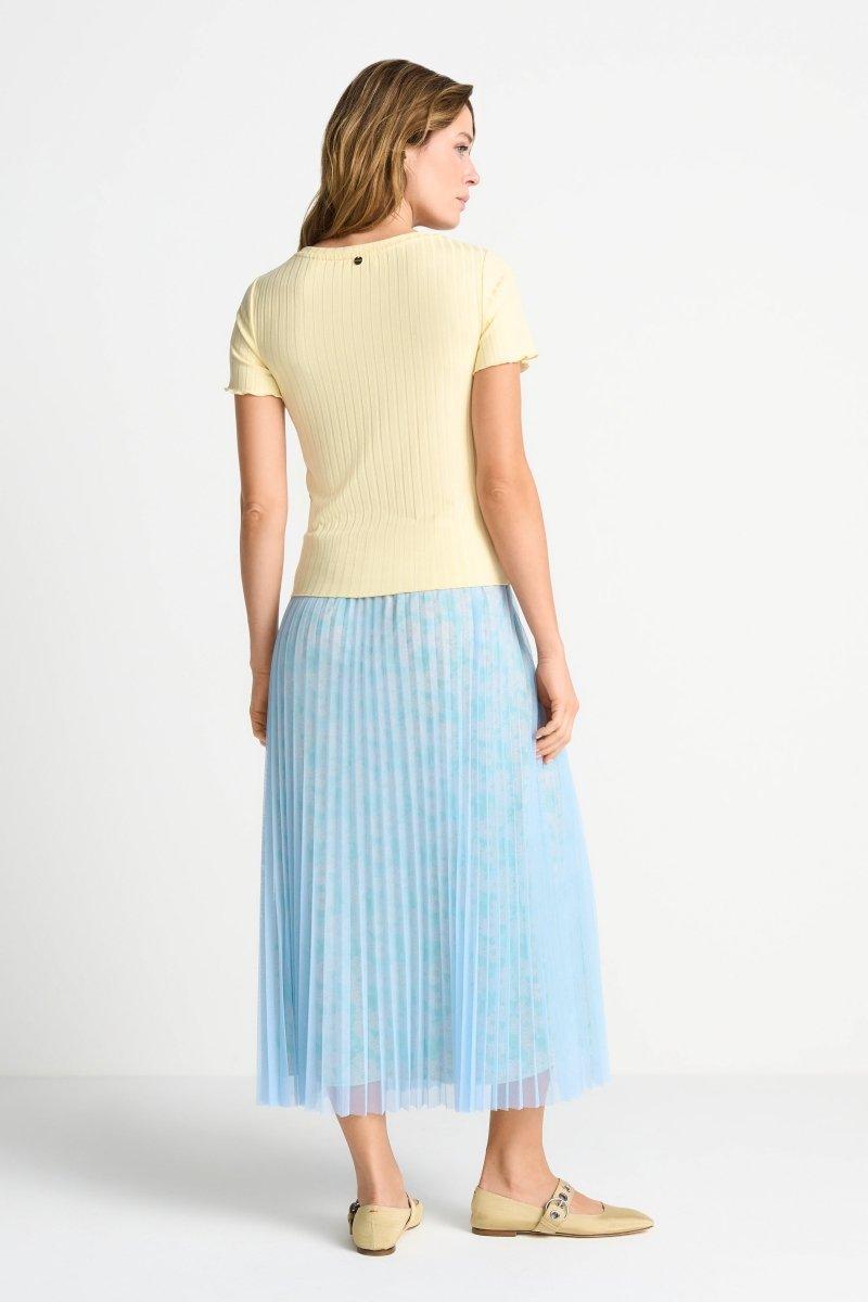 Figurbetontes Rippshirt-Rich & Royal