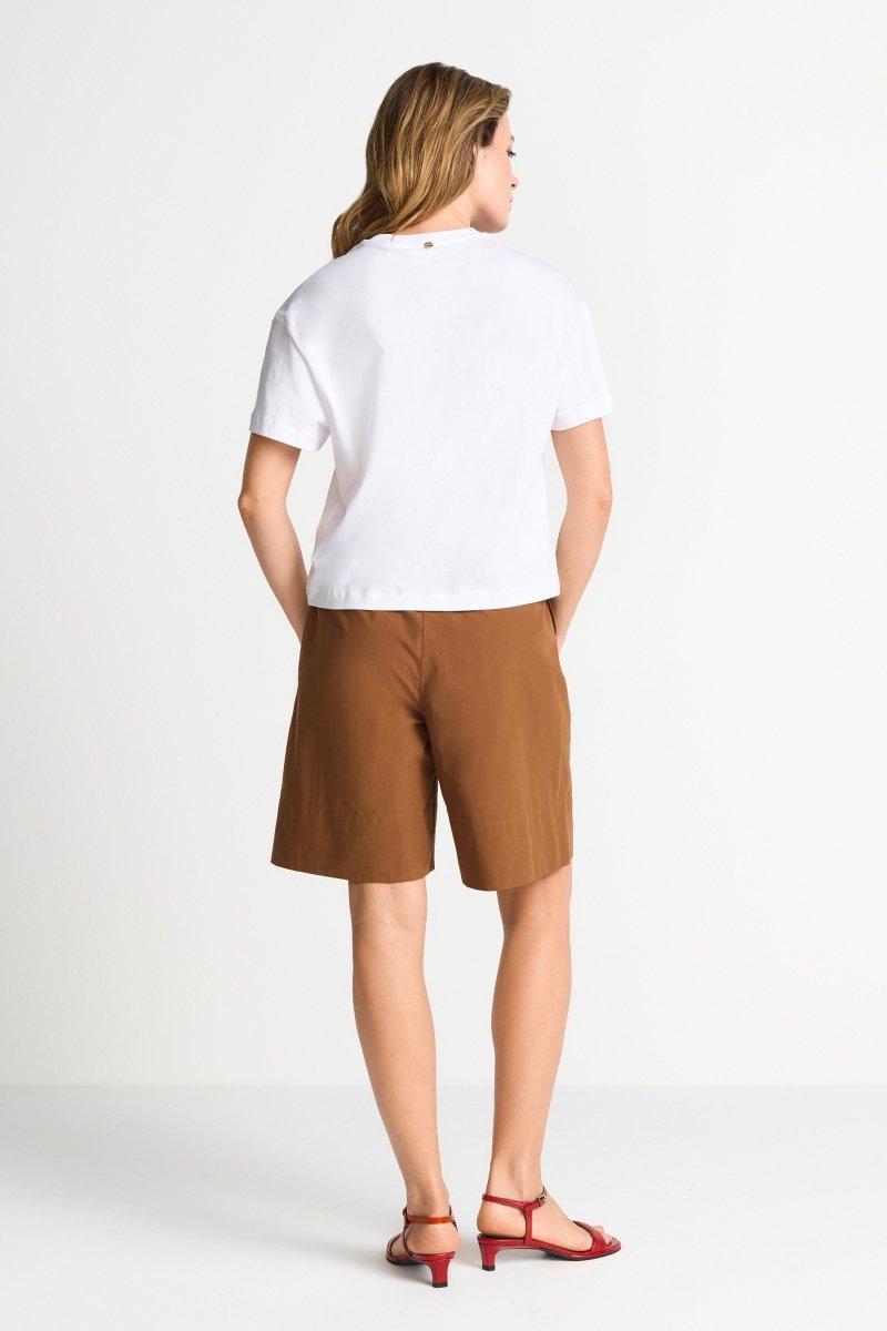 T-Shirt mit Patch-Rich & Royal