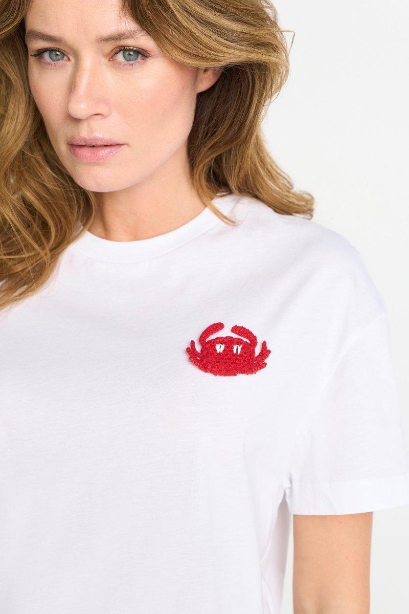 T-Shirt mit Patch-Rich & Royal