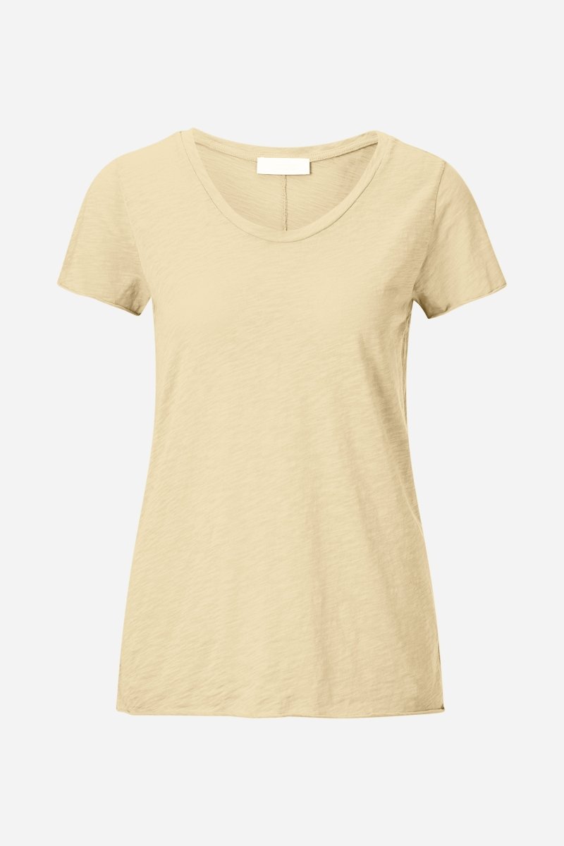 T-Shirt mit offenen Kanten-Rich & Royal