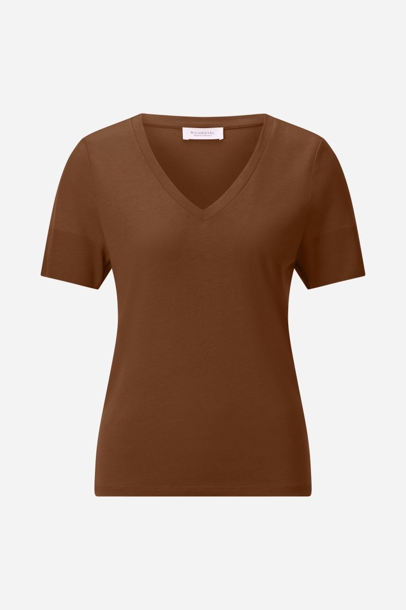 T-Shirt mit Lyocell-Rich & Royal