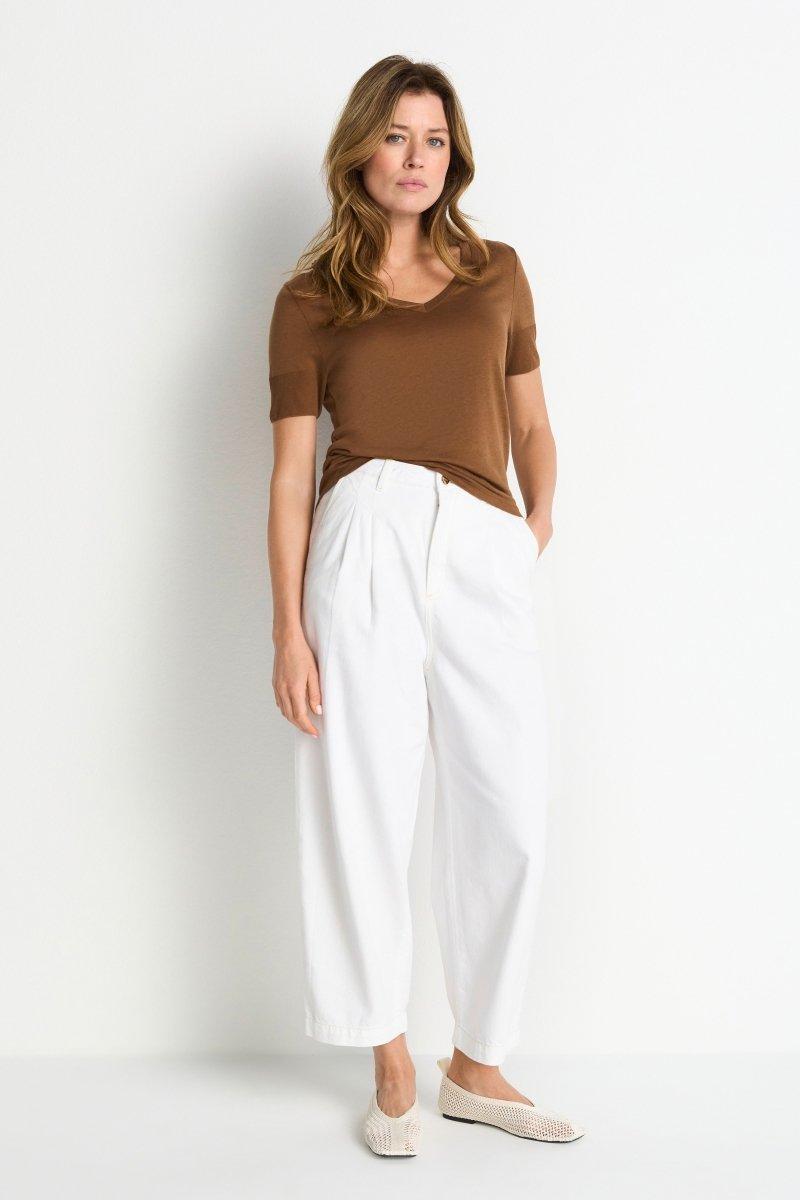 T-Shirt mit Lyocell-Rich & Royal