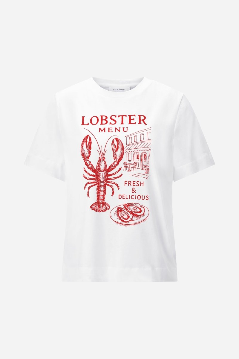 T-Shirt mit Print-Rich & Royal