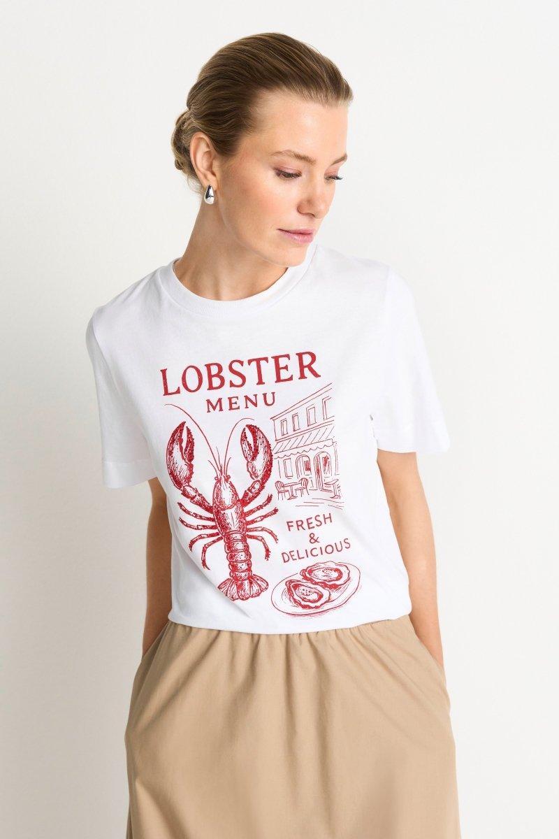 T-Shirt mit Print-Rich & Royal
