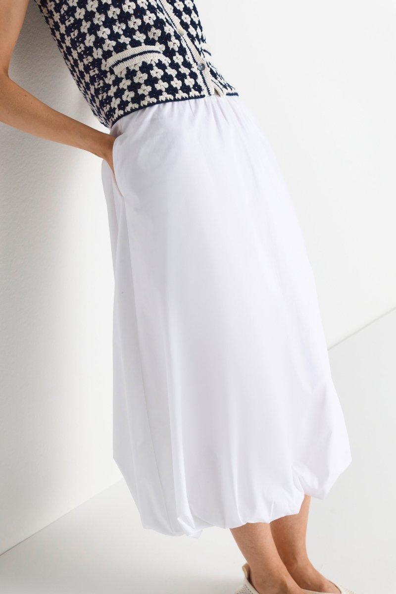 Midirock mit Ballonsaum-Rich & Royal