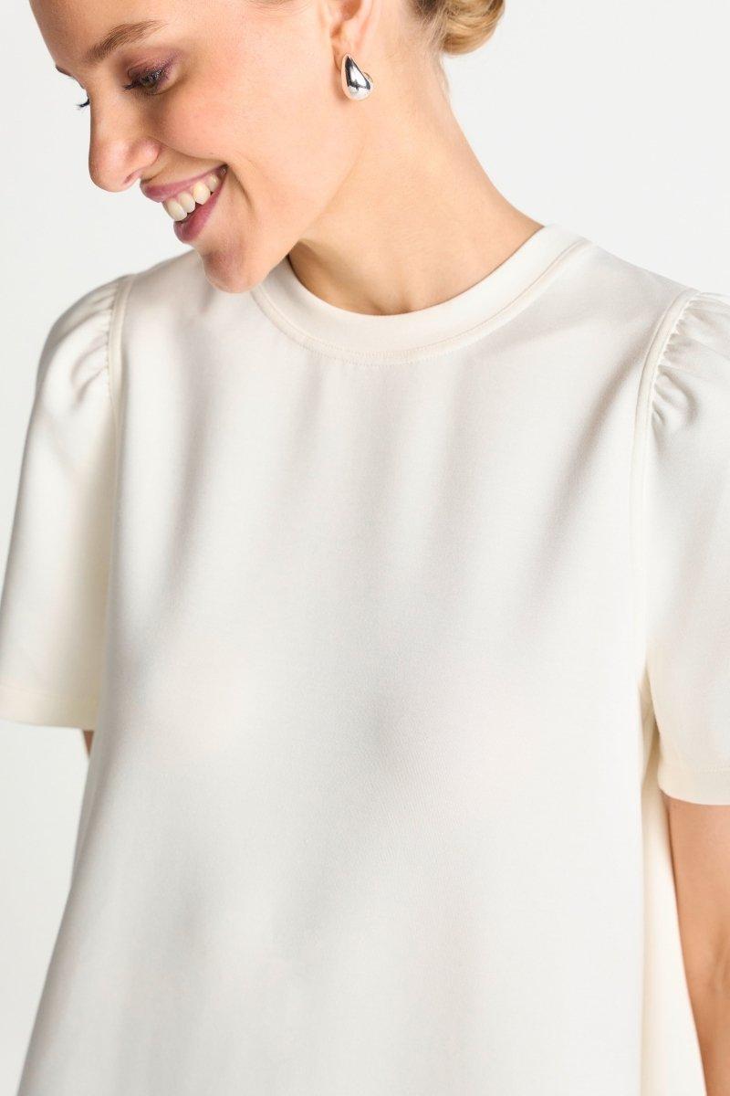 T-Shirt-Kleid mit Puffärmeln-Rich & Royal