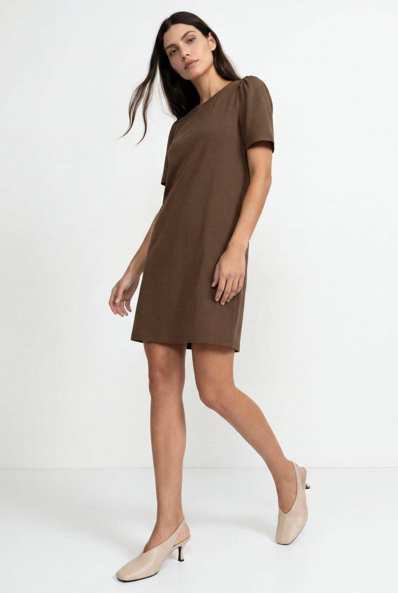 T-Shirt-Kleid mit Puffärmeln-Rich & Royal