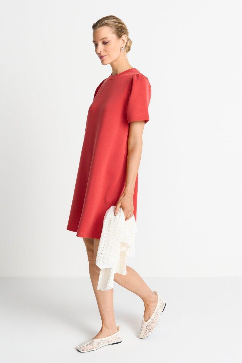 T-Shirt-Kleid mit Puffärmeln-Rich & Royal