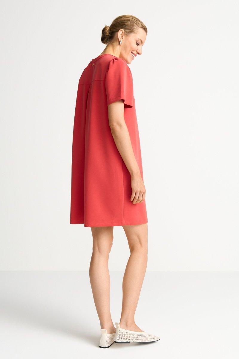 T-Shirt-Kleid mit Puffärmeln-Rich & Royal