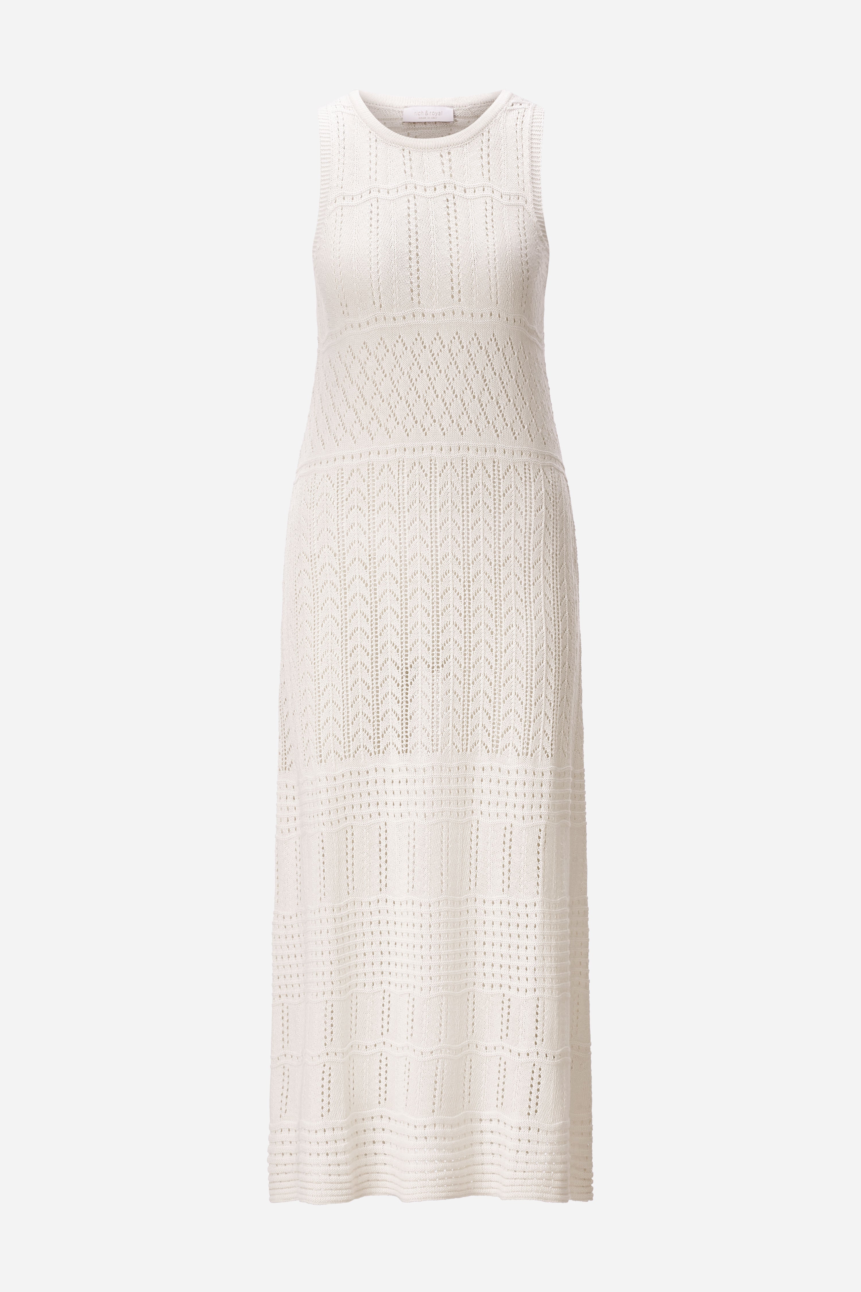 Ärmelloses Maxi-Strickkleid-Rich & Royal