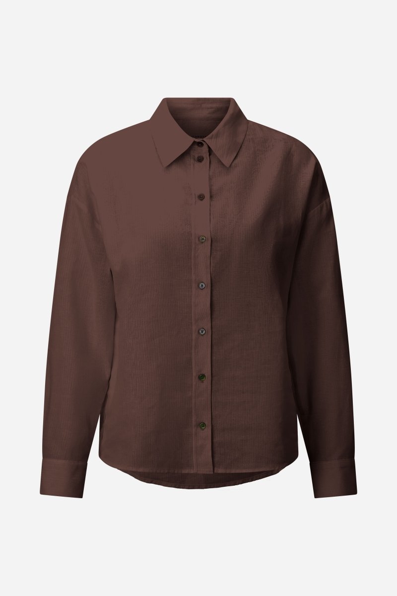 Bluse mit klassischem Hemdkragen-Rich & Royal