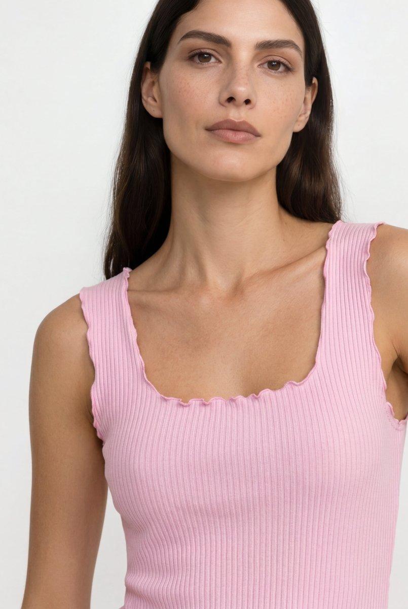 Top mit Rippstruktur-Rich & Royal