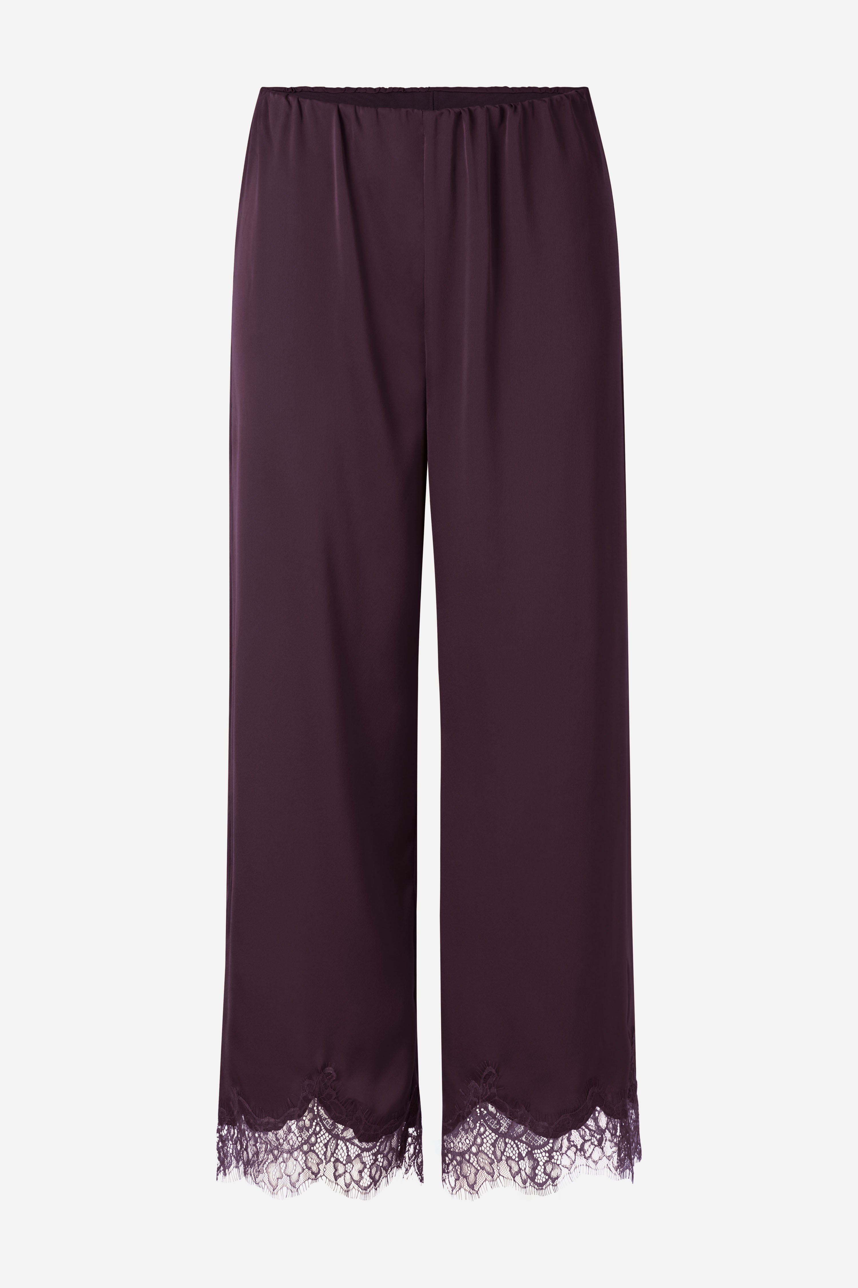 Culotte aus Satin mit Spitze-Rich & Royal