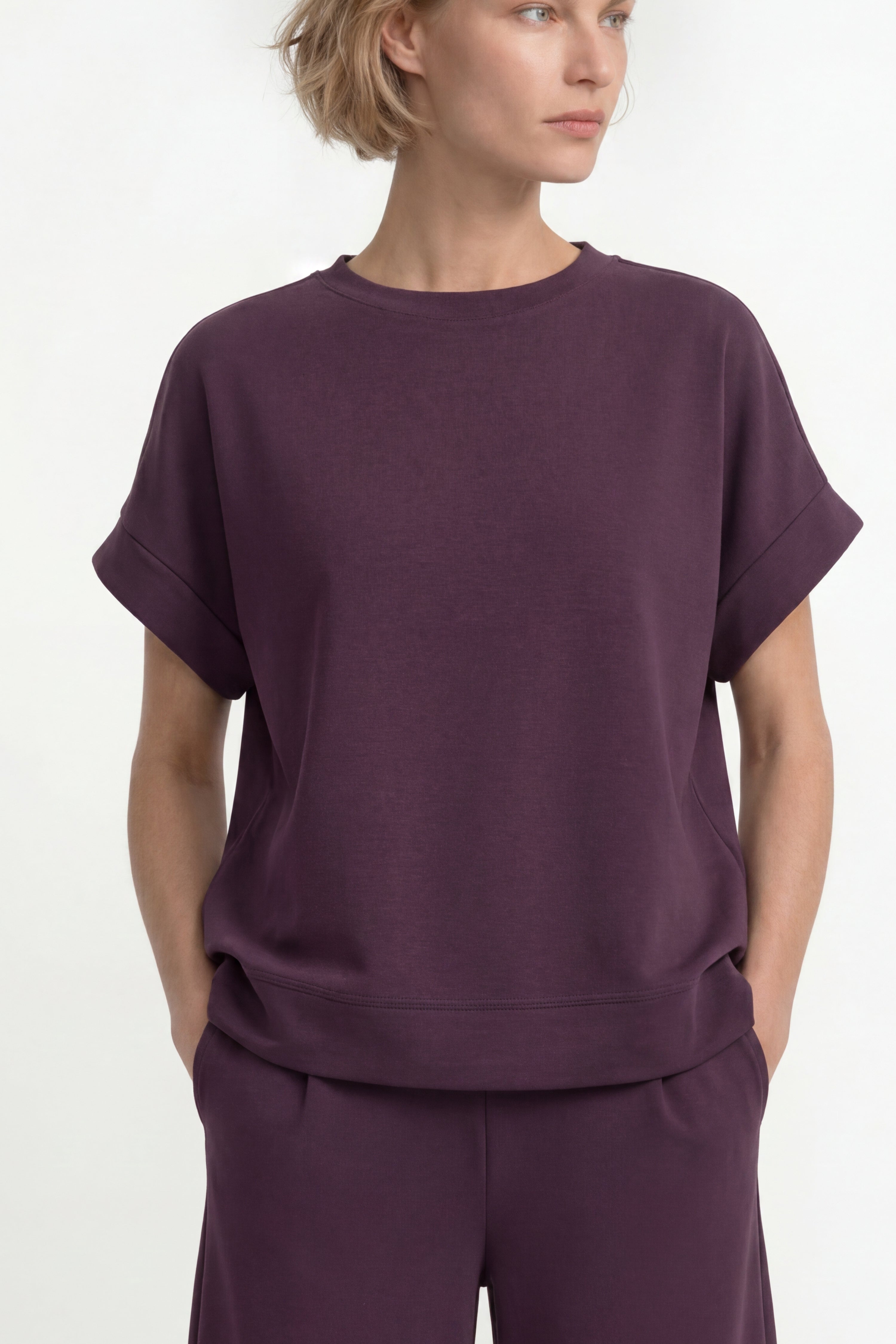 T-Shirt aus supersoftem Jersey-Rich & Royal