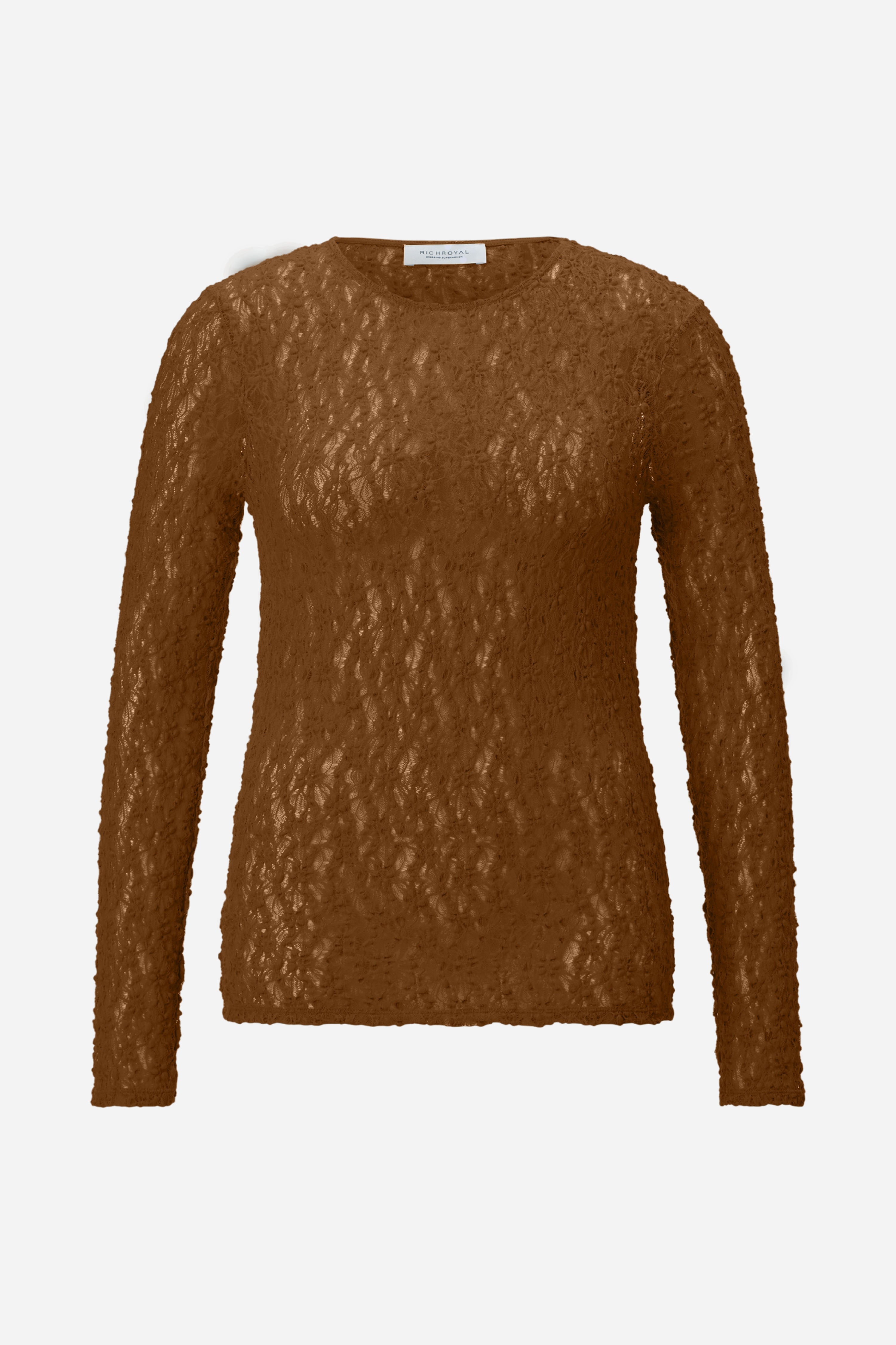 Spitzen-Langarmshirt-Rich & Royal