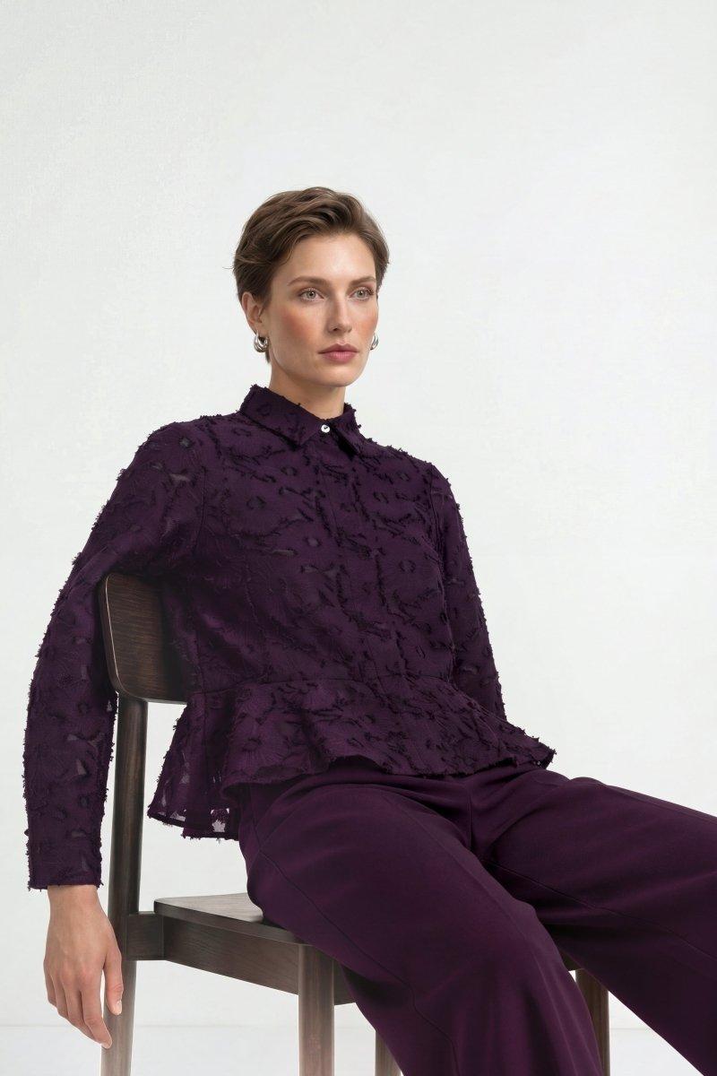 Bluse mit Schößchen-Rich & Royal