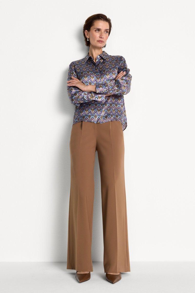 Bluse mit Print-Rich & Royal
