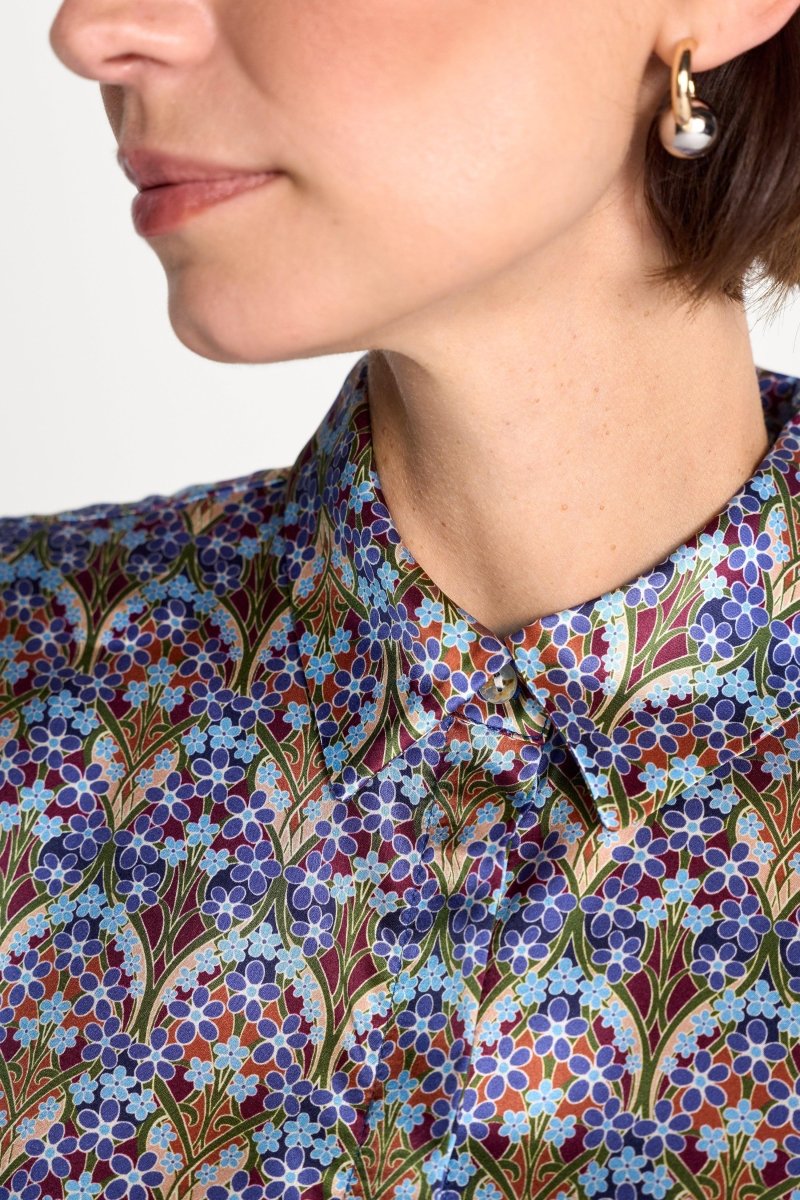 Bluse mit Print-Rich & Royal