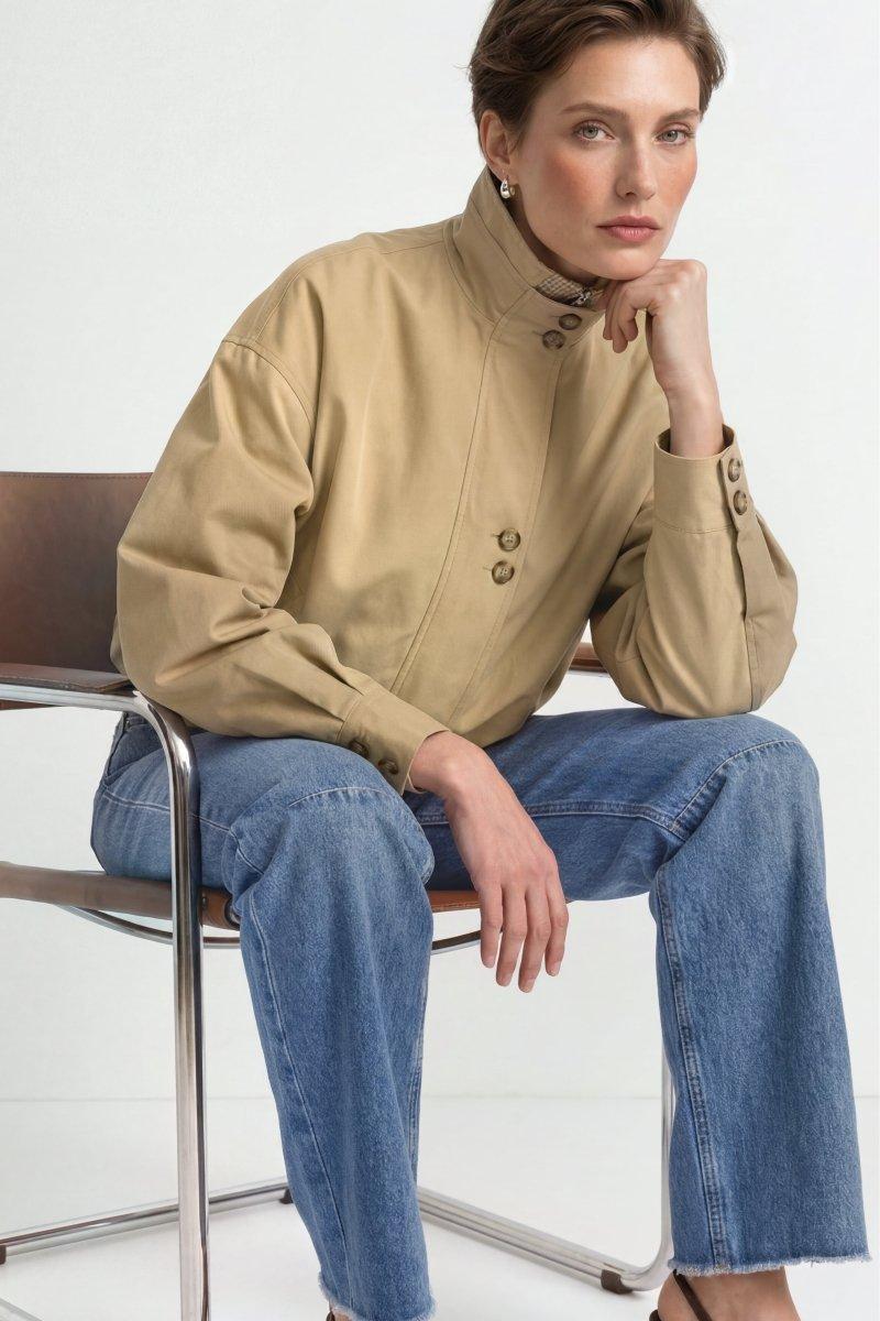 Wendejacke mit Stehkragen-Rich & Royal
