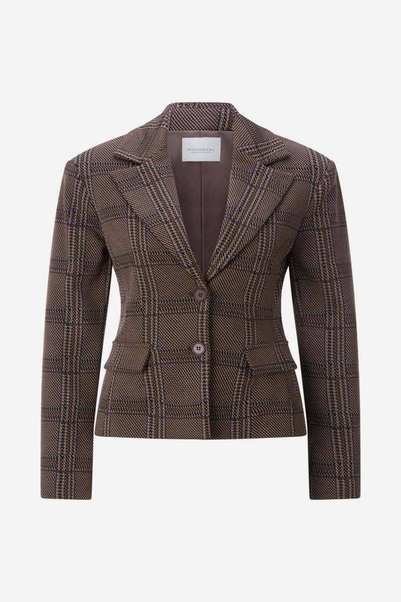 Glencheck-Blazer-Rich & Royal