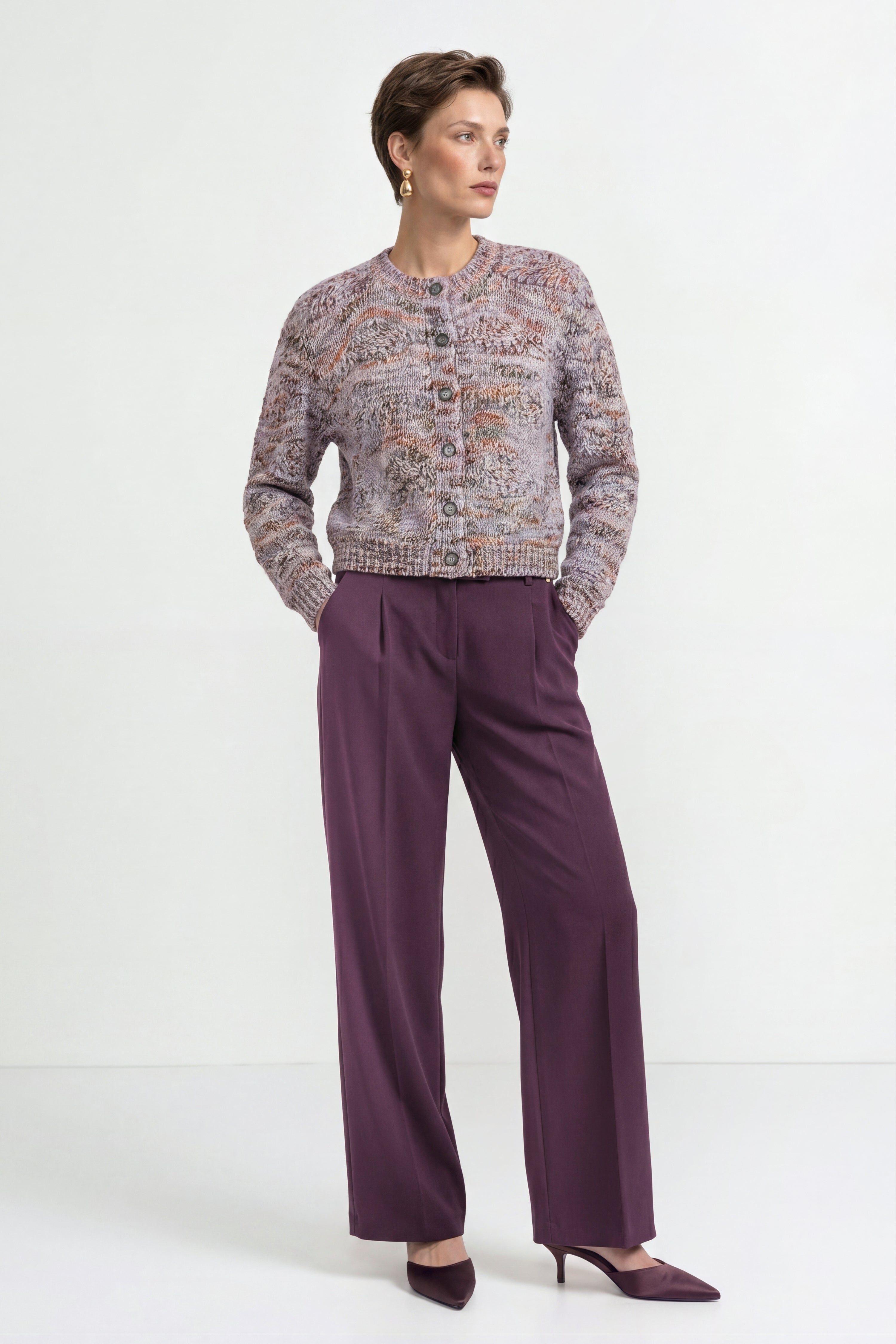 Bundfaltenhose-Rich & Royal