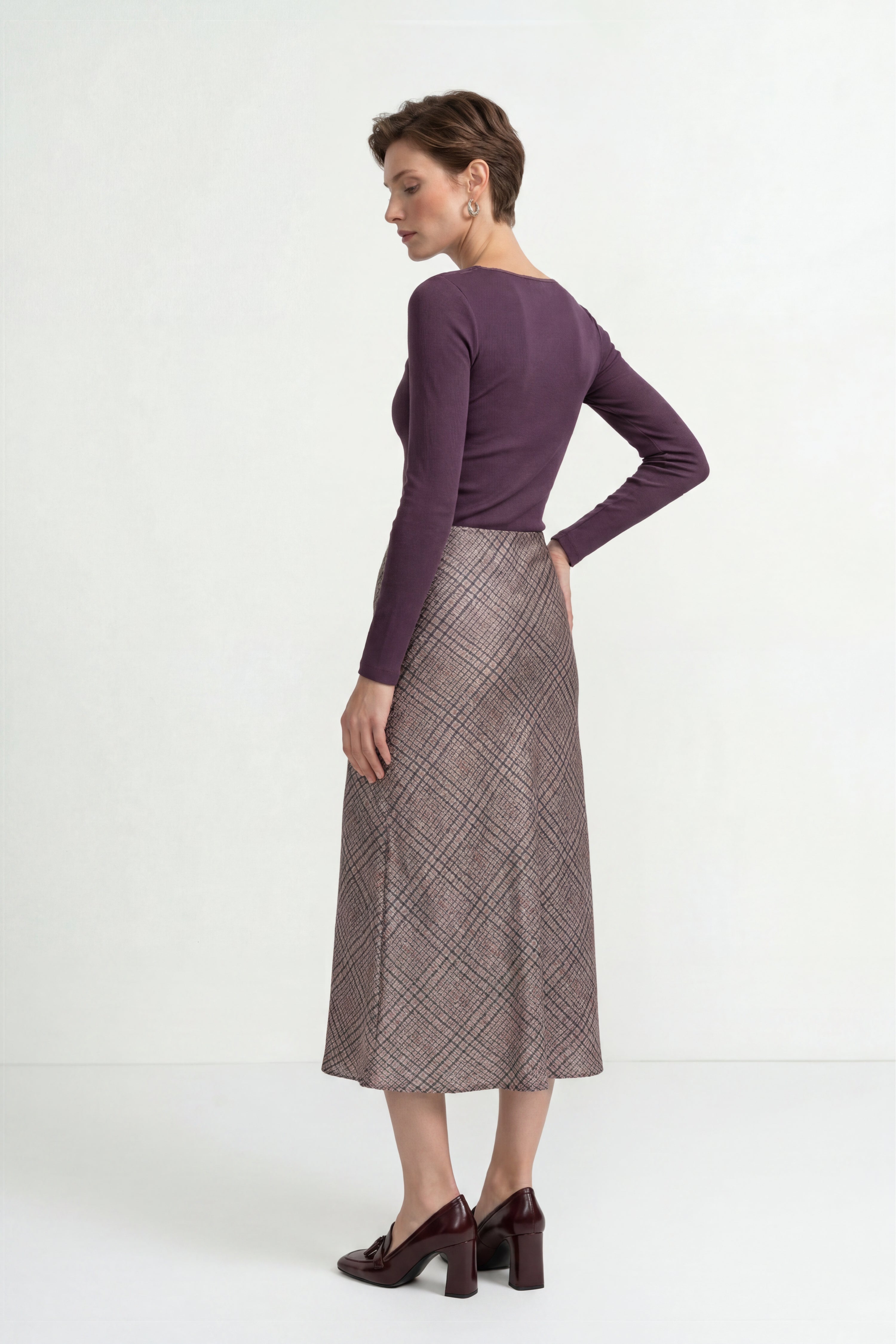 Longsleeve mit Eyelash-Spitze-Rich & Royal
