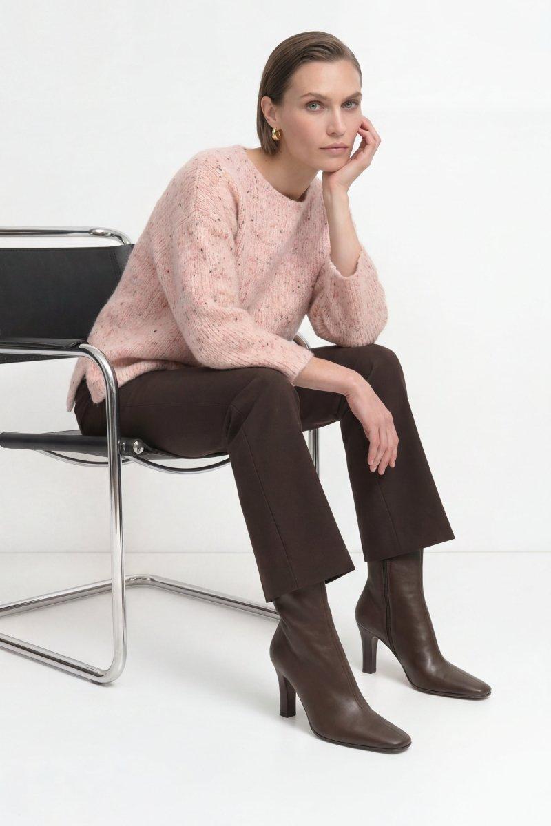 Strickpullover aus Alpaka-Mix-Rich & Royal