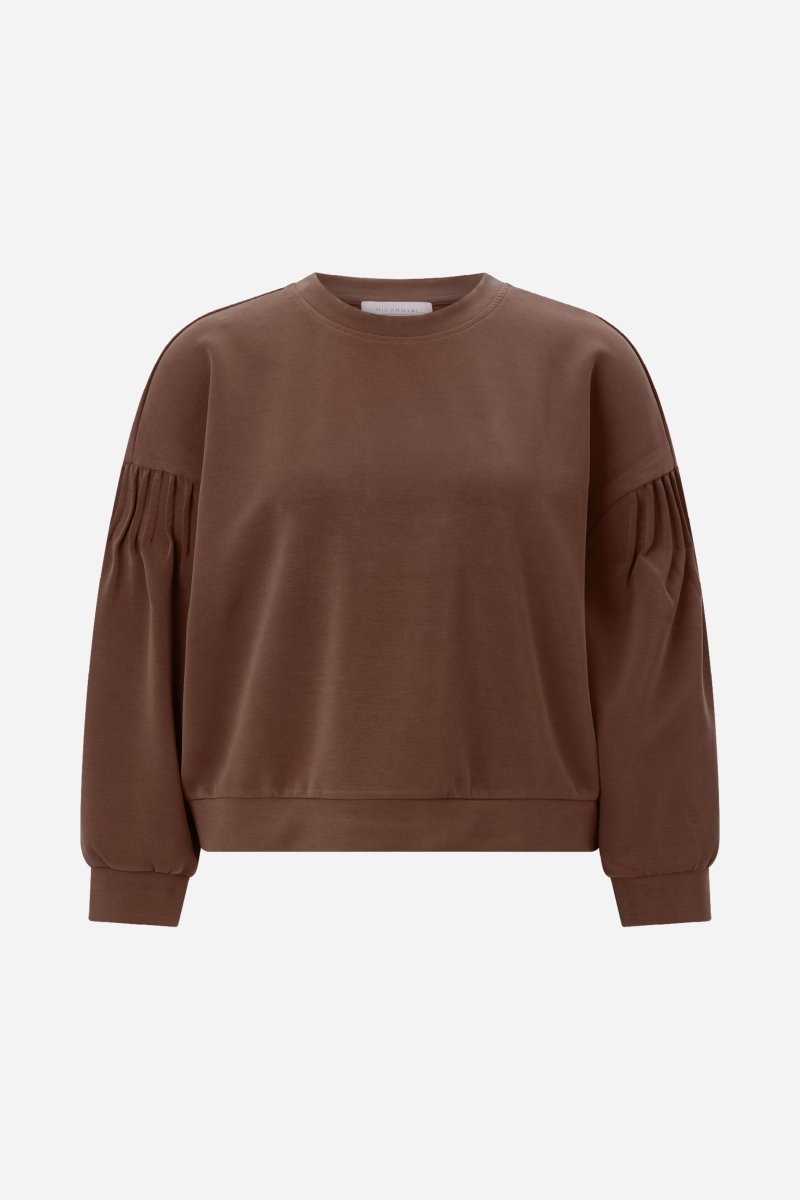 Sweatshirt mit Puffärmeln-Rich & Royal