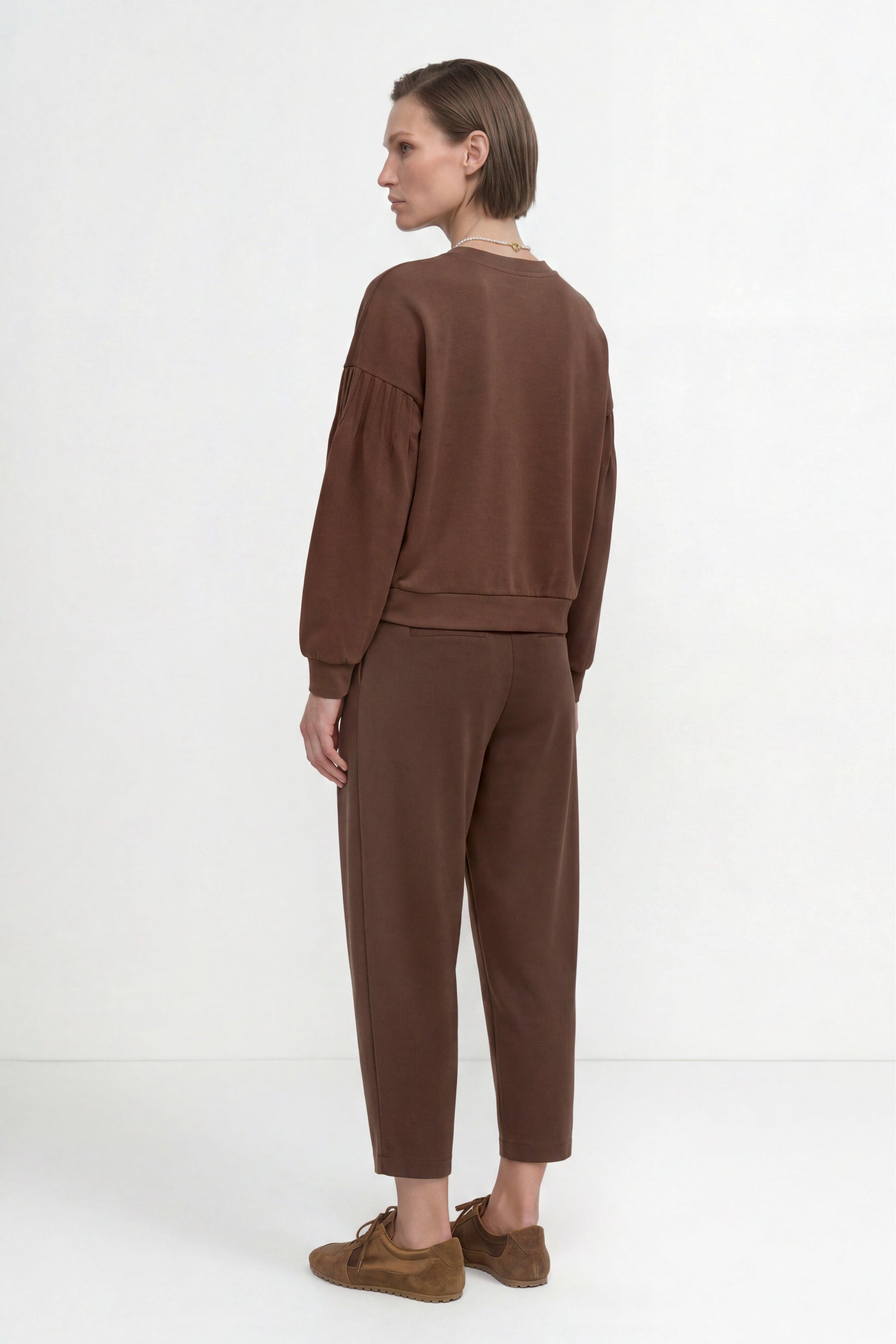 Sweatshirt mit Puffärmeln-Rich & Royal