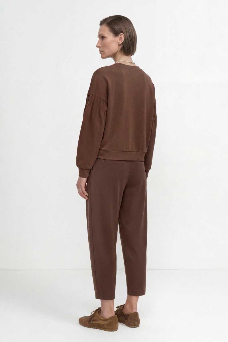 Sweatshirt mit Puffärmeln-Rich & Royal