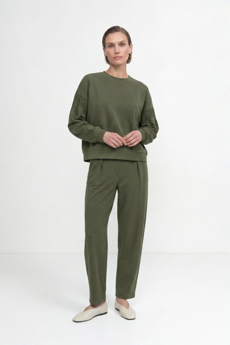 Sweatshirt mit Puffärmeln-Rich & Royal