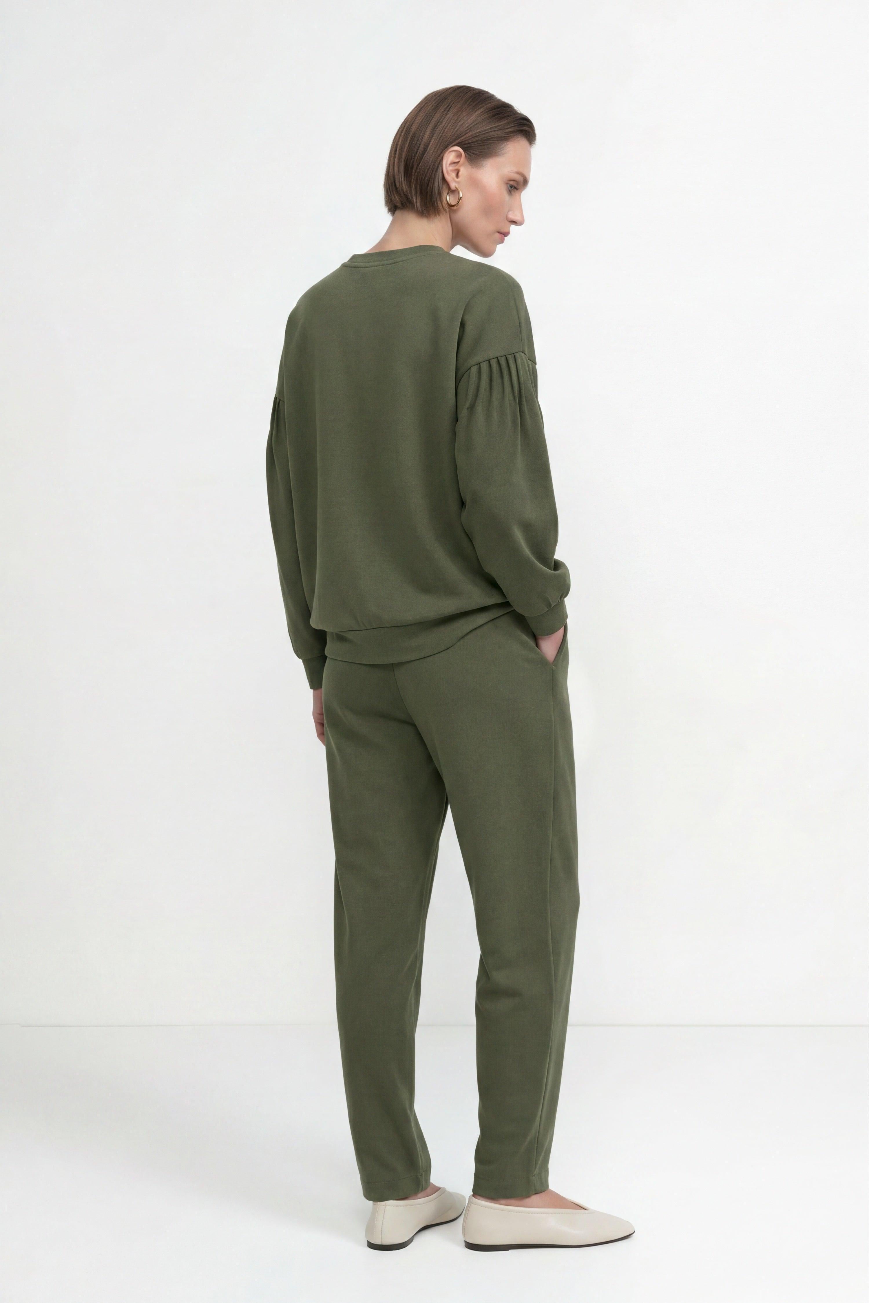 Sweatshirt mit Puffärmeln-Rich & Royal