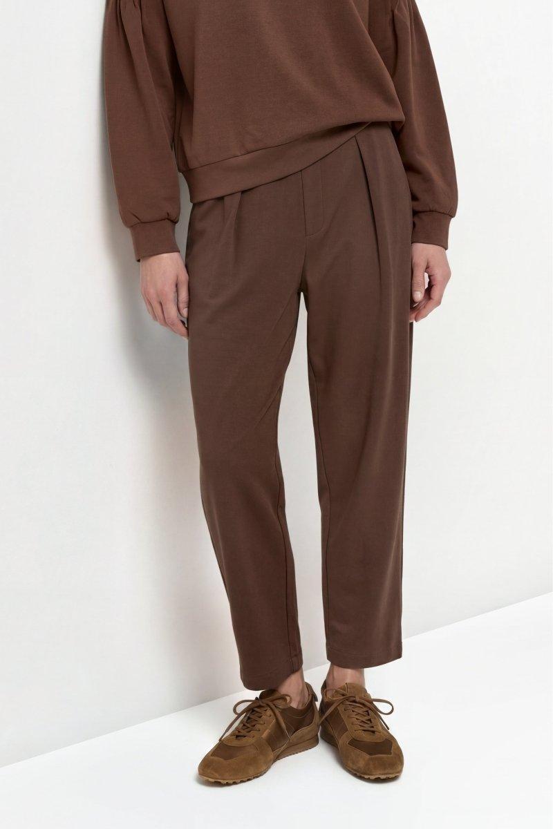 Bundfaltenhose in Barrel-Fit-Rich & Royal