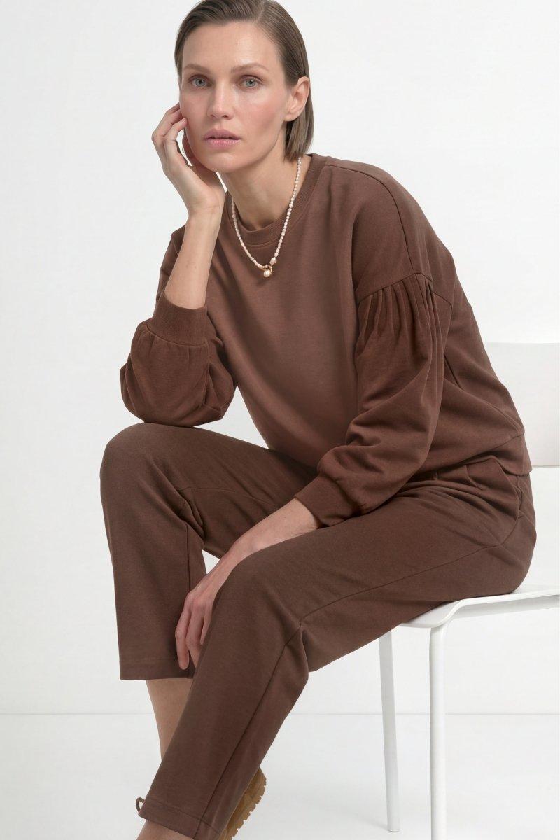 Bundfaltenhose in Barrel-Fit-Rich & Royal