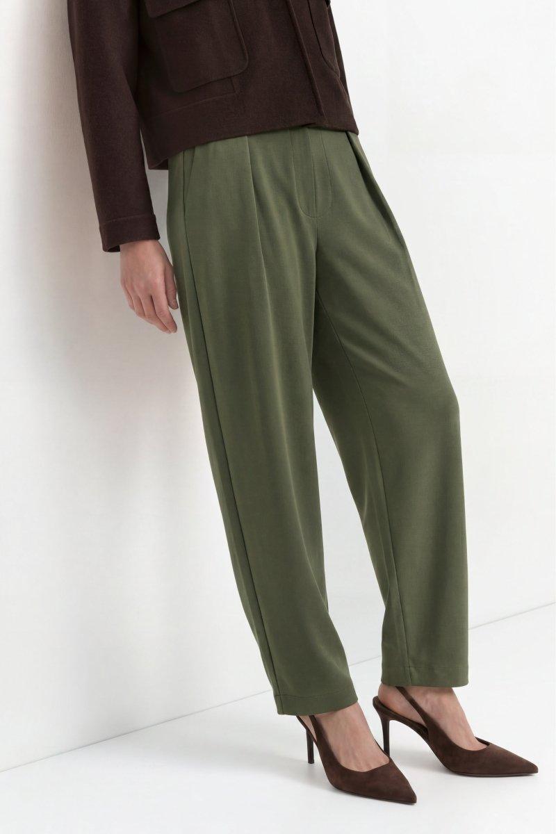 Bundfaltenhose in Barrel-Fit-Rich & Royal