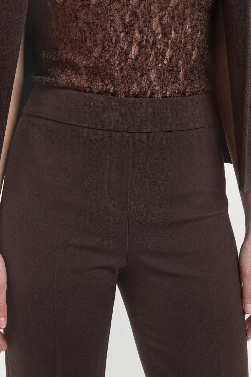 Kick-Flare-Hose mit Bügelfalten-Optik-Rich & Royal
