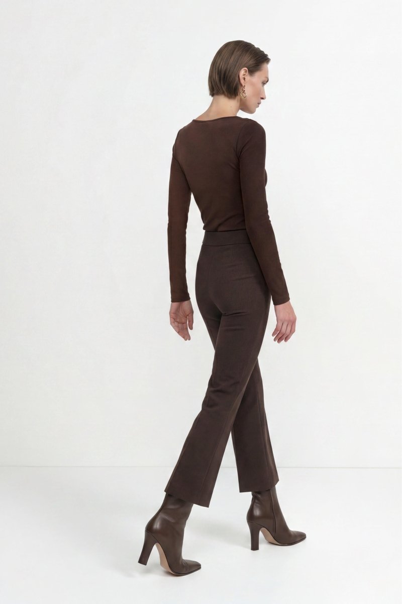 Baumwoll-Longsleeve mit Spitzenausschnitt-Rich & Royal