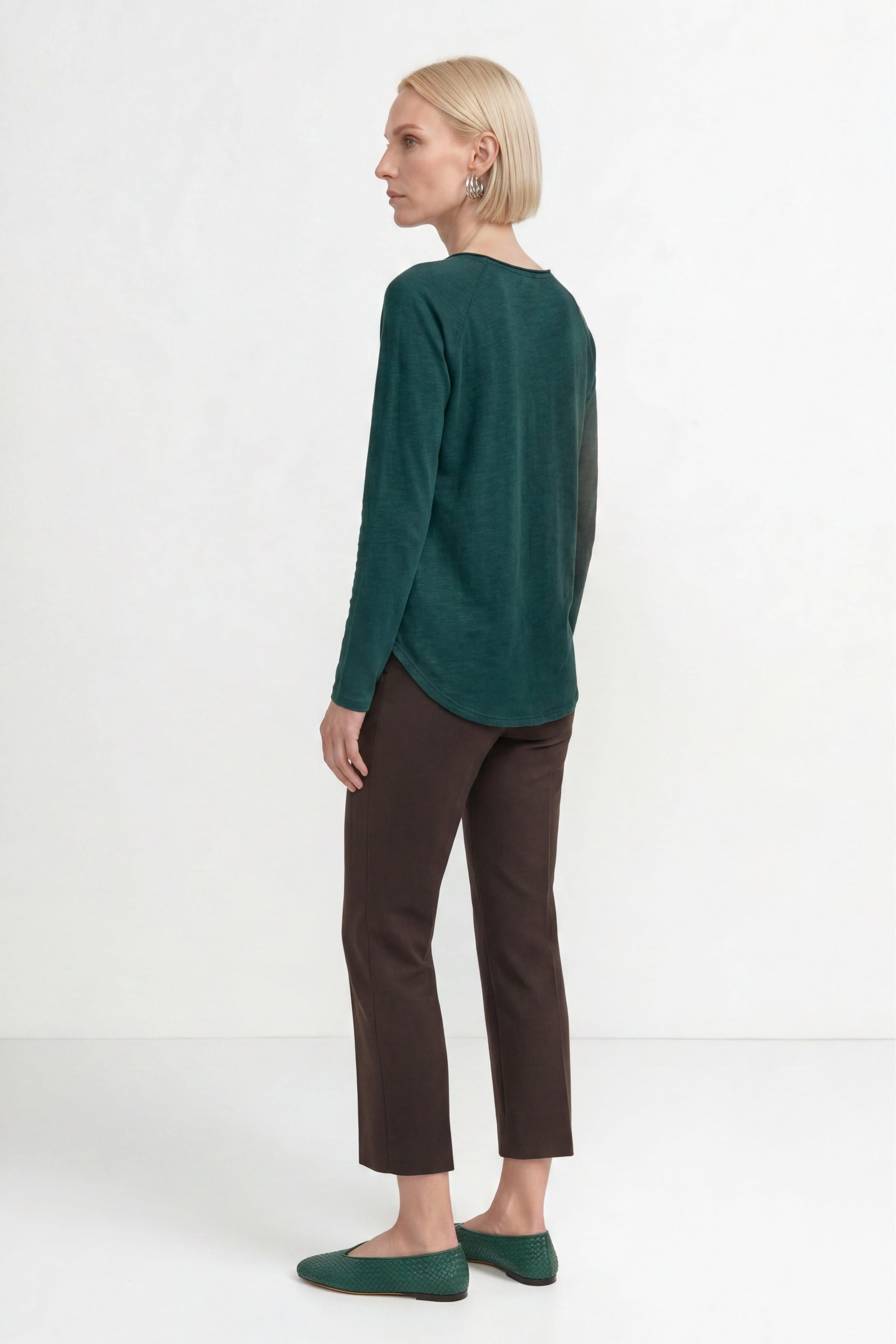 Baumwoll-Longsleeve mit Raglanärmeln-Rich & Royal