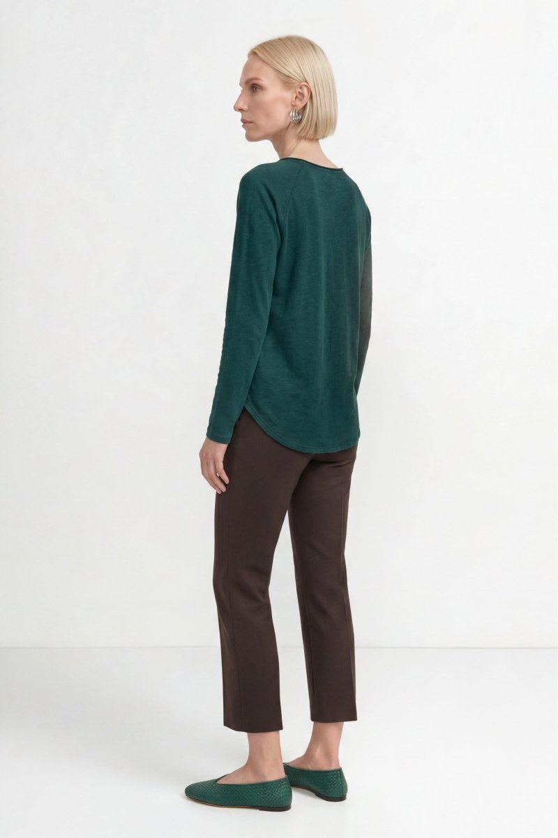 Baumwoll-Longsleeve mit Raglanärmeln-Rich & Royal