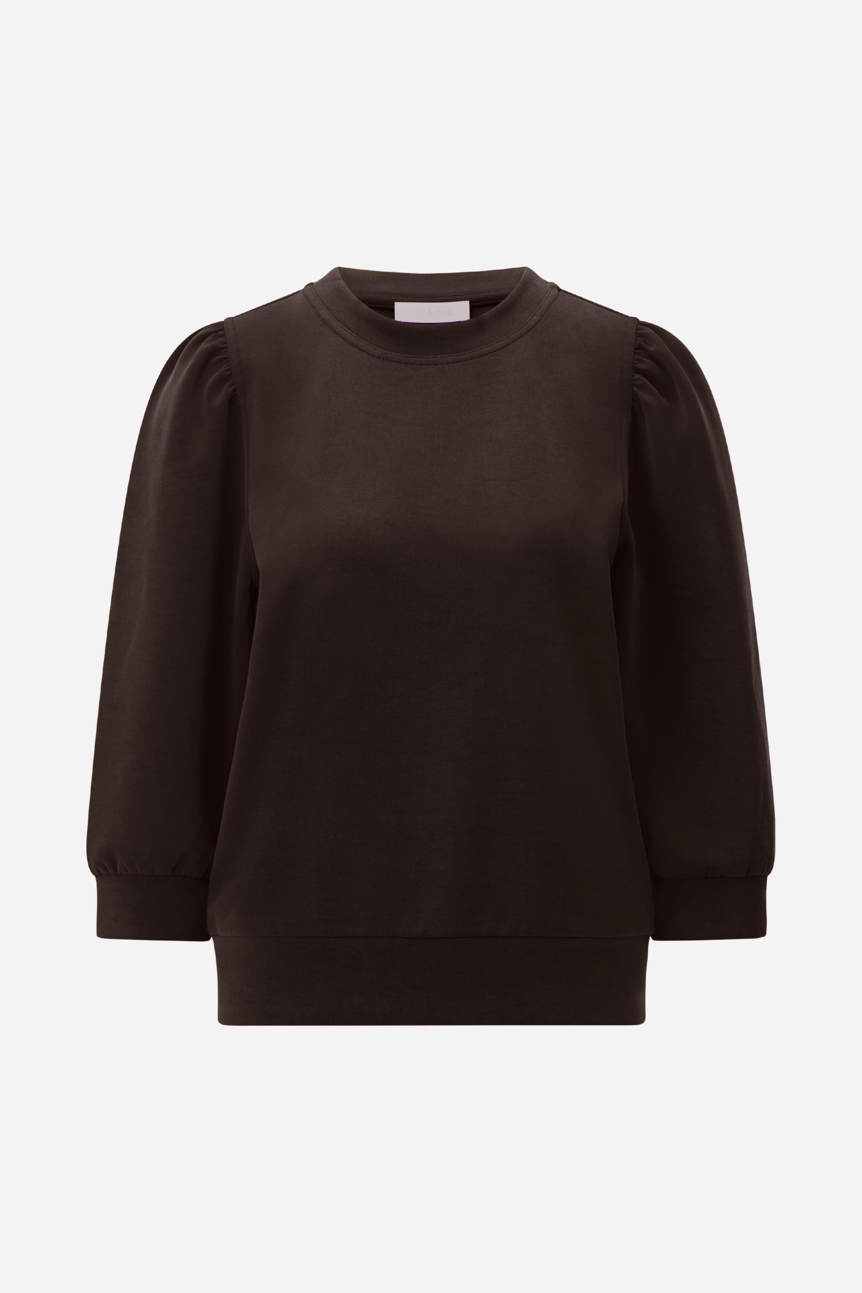Sweatshirt mit Puffärmeln-Rich & Royal